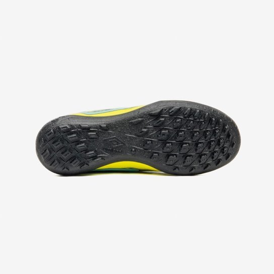Chuteira Society Umbro Orbit Infantil [Cor: Amarelo E Preto - Tamanho: 31]